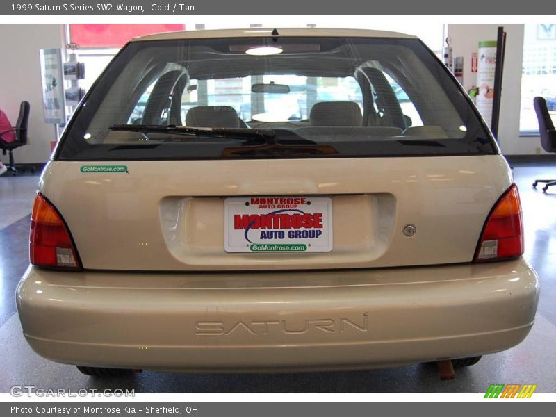 Gold / Tan 1999 Saturn S Series SW2 Wagon