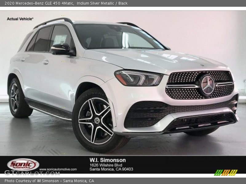 Iridium Silver Metallic / Black 2020 Mercedes-Benz GLE 450 4Matic