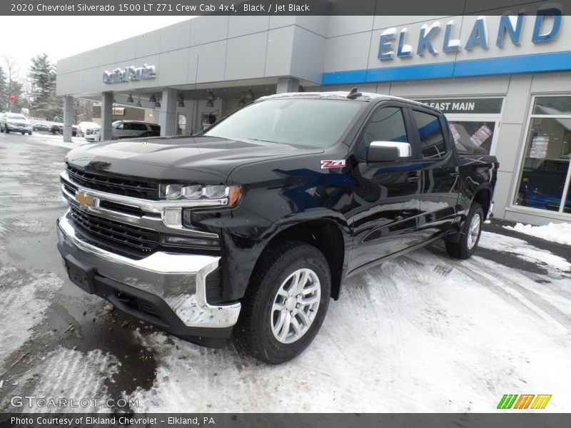 Black / Jet Black 2020 Chevrolet Silverado 1500 LT Z71 Crew Cab 4x4