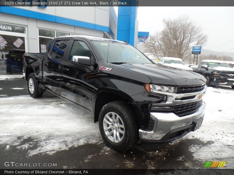 Black / Jet Black 2020 Chevrolet Silverado 1500 LT Z71 Crew Cab 4x4