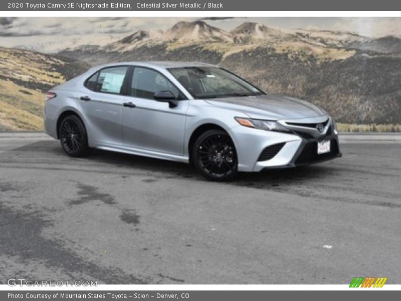 Celestial Silver Metallic / Black 2020 Toyota Camry SE Nightshade Edition