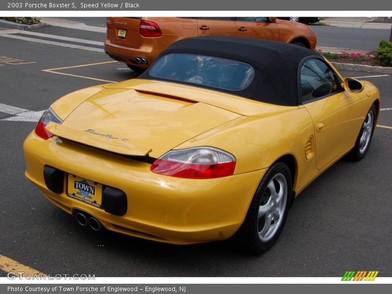 Speed Yellow / Black 2003 Porsche Boxster S