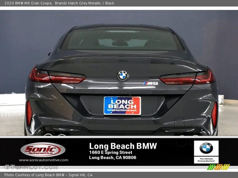 Brands Hatch Grey Metallic / Black 2020 BMW M8 Gran Coupe