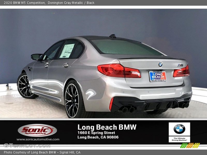 Donington Gray Metallic / Black 2020 BMW M5 Competition