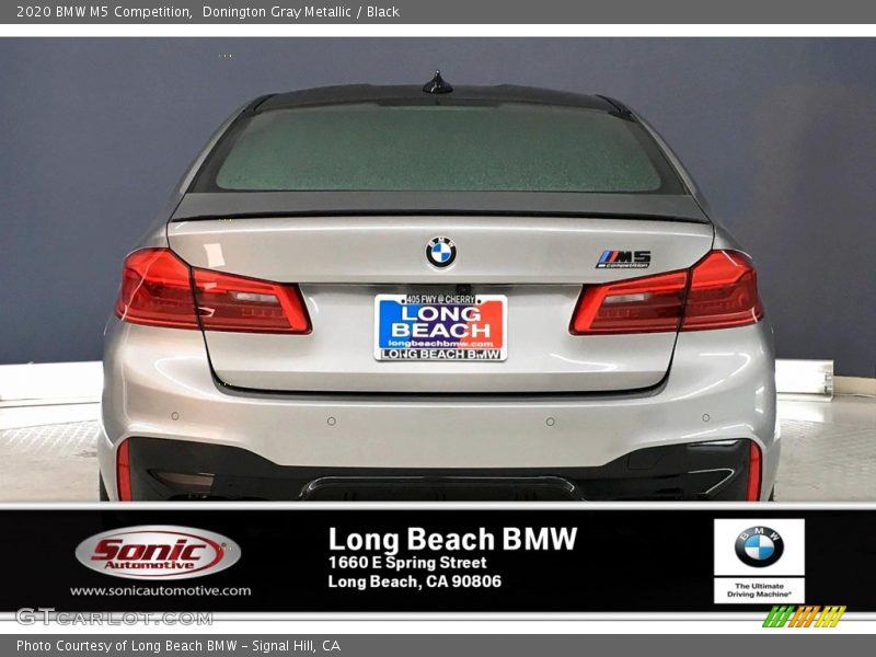 Donington Gray Metallic / Black 2020 BMW M5 Competition