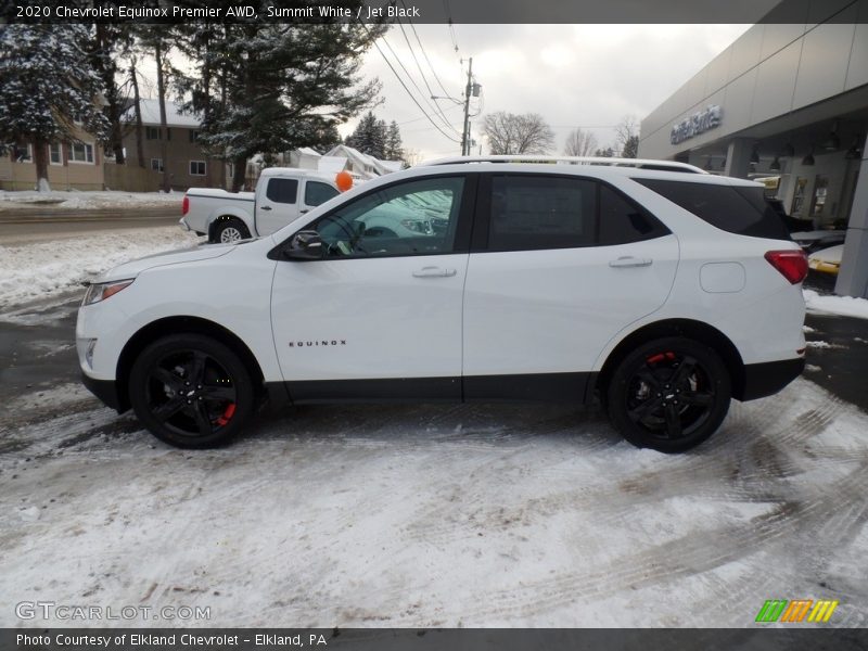 Summit White / Jet Black 2020 Chevrolet Equinox Premier AWD