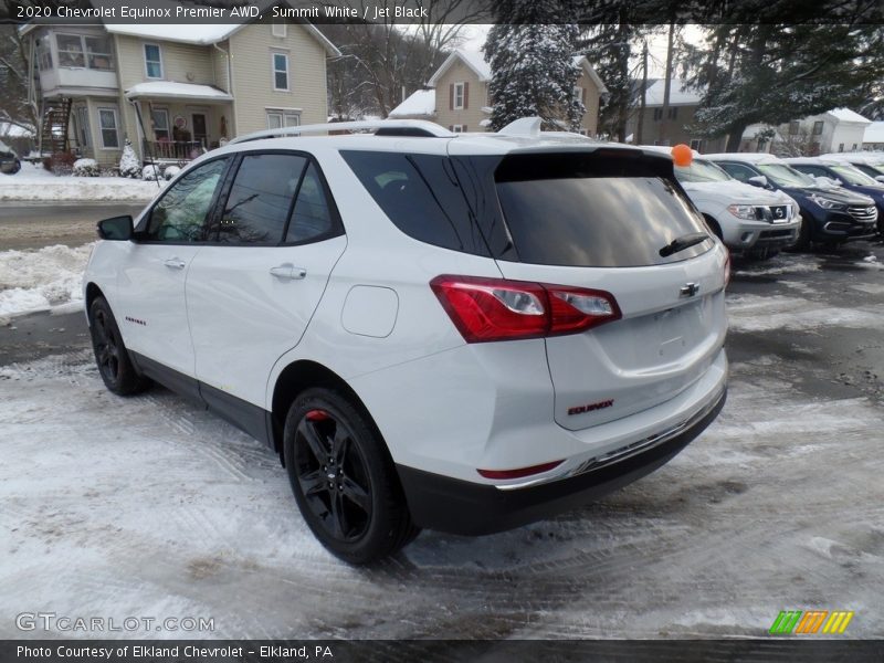 Summit White / Jet Black 2020 Chevrolet Equinox Premier AWD