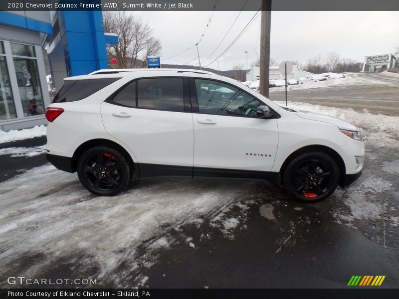 Summit White / Jet Black 2020 Chevrolet Equinox Premier AWD