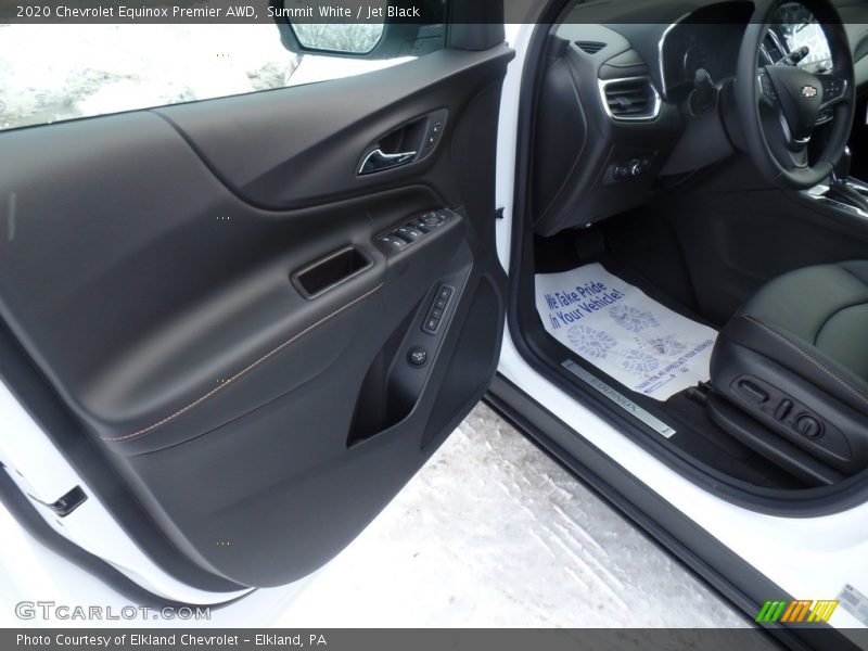 Summit White / Jet Black 2020 Chevrolet Equinox Premier AWD