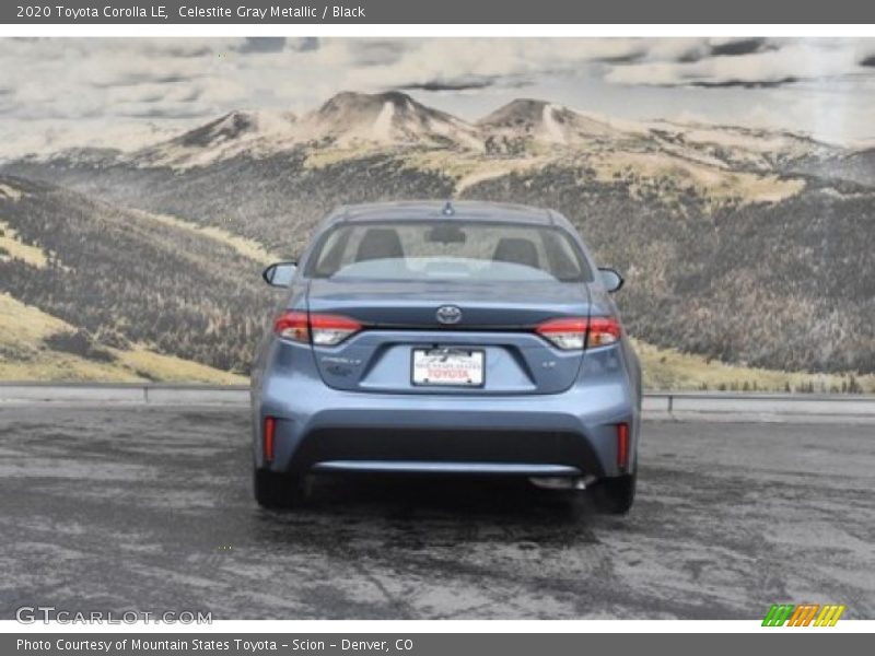 Celestite Gray Metallic / Black 2020 Toyota Corolla LE