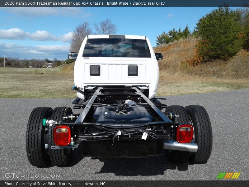 Bright White / Black/Diesel Gray 2020 Ram 5500 Tradesman Regular Cab 4x4 Chassis