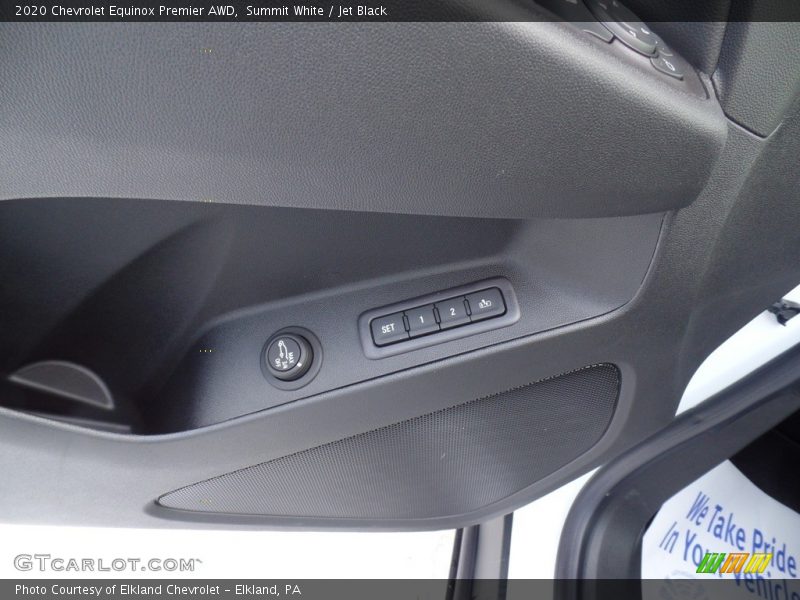 Summit White / Jet Black 2020 Chevrolet Equinox Premier AWD