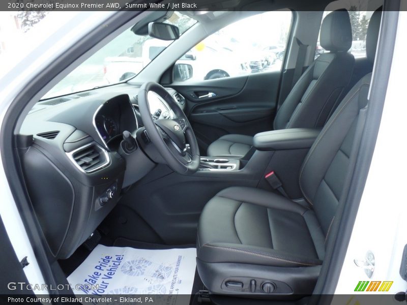 Summit White / Jet Black 2020 Chevrolet Equinox Premier AWD