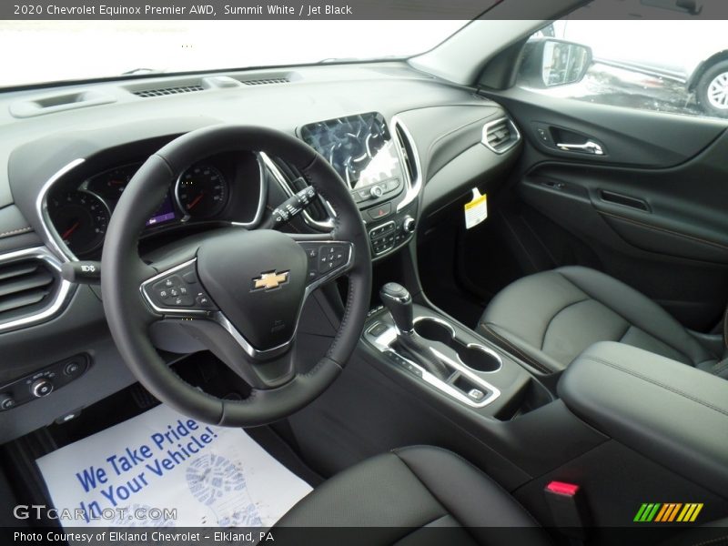Summit White / Jet Black 2020 Chevrolet Equinox Premier AWD