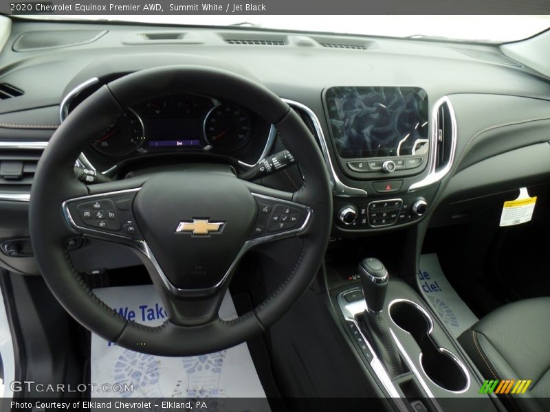 Summit White / Jet Black 2020 Chevrolet Equinox Premier AWD