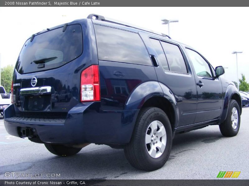 Majestic Blue / Cafe Latte 2008 Nissan Pathfinder S