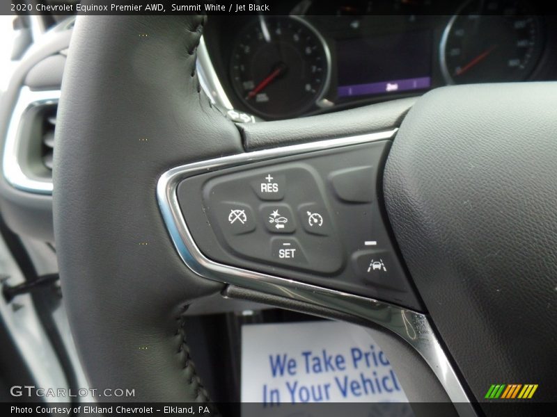 Summit White / Jet Black 2020 Chevrolet Equinox Premier AWD
