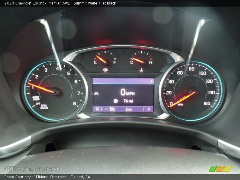 Summit White / Jet Black 2020 Chevrolet Equinox Premier AWD