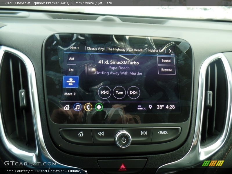 Summit White / Jet Black 2020 Chevrolet Equinox Premier AWD