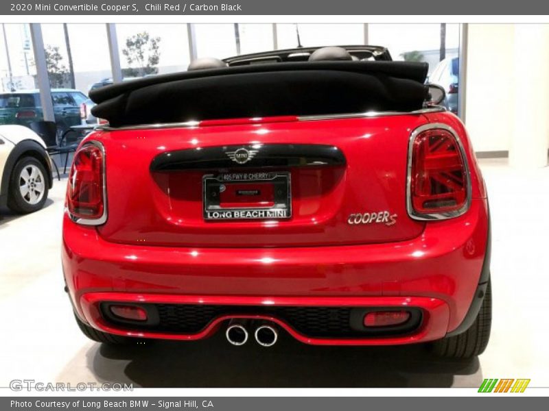 Chili Red / Carbon Black 2020 Mini Convertible Cooper S