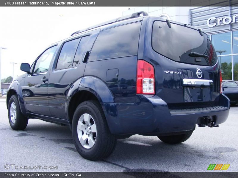 Majestic Blue / Cafe Latte 2008 Nissan Pathfinder S