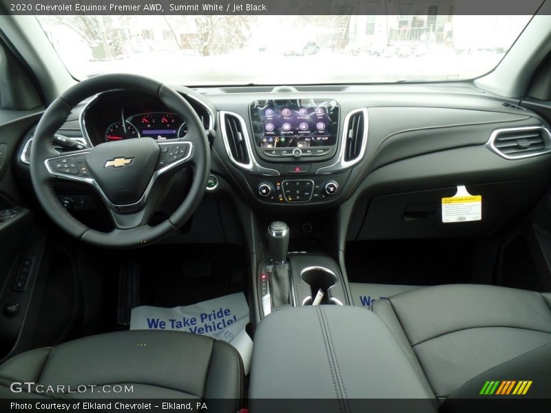 Summit White / Jet Black 2020 Chevrolet Equinox Premier AWD