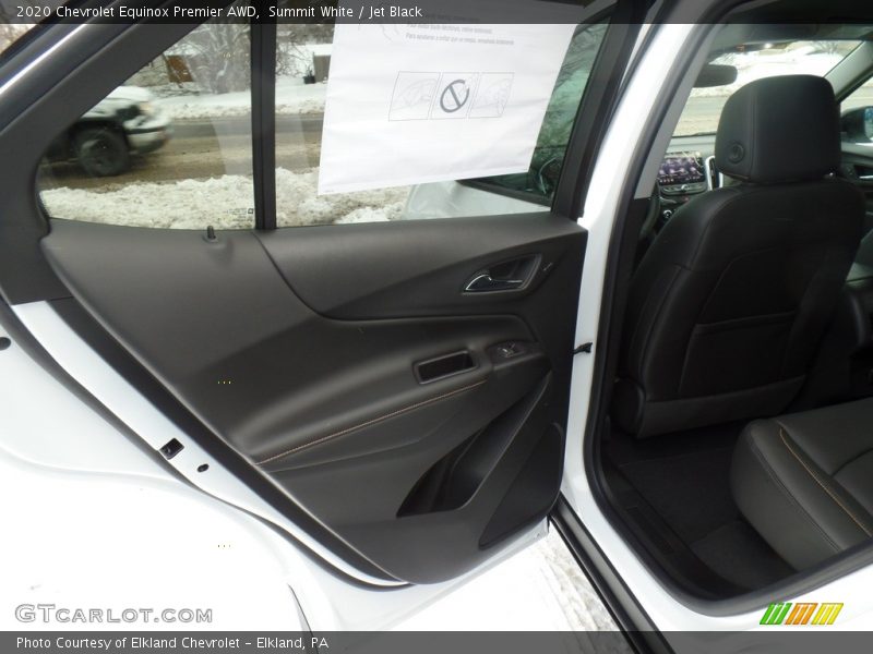 Summit White / Jet Black 2020 Chevrolet Equinox Premier AWD
