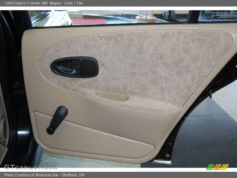Gold / Tan 1999 Saturn S Series SW2 Wagon