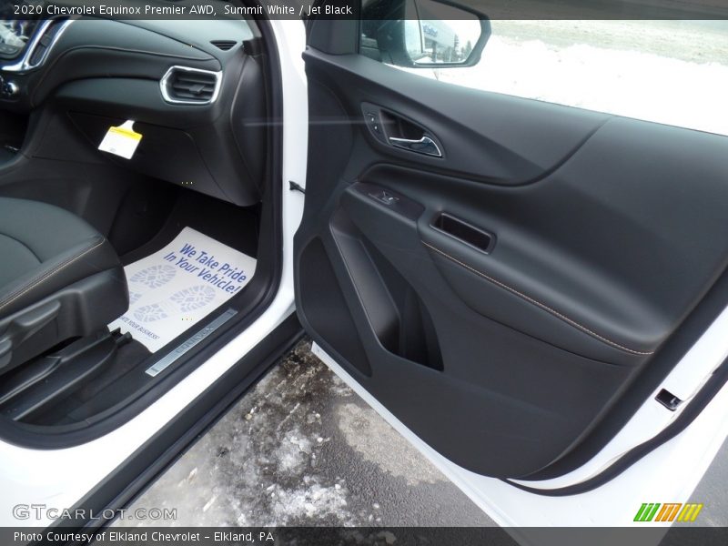 Summit White / Jet Black 2020 Chevrolet Equinox Premier AWD