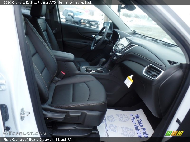 Summit White / Jet Black 2020 Chevrolet Equinox Premier AWD