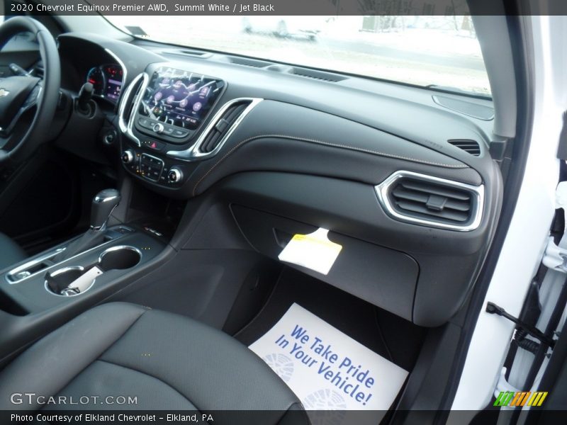 Summit White / Jet Black 2020 Chevrolet Equinox Premier AWD