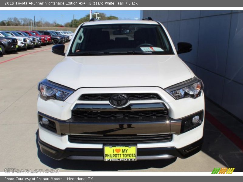 Blizzard White Pearl / Black 2019 Toyota 4Runner Nightshade Edition 4x4