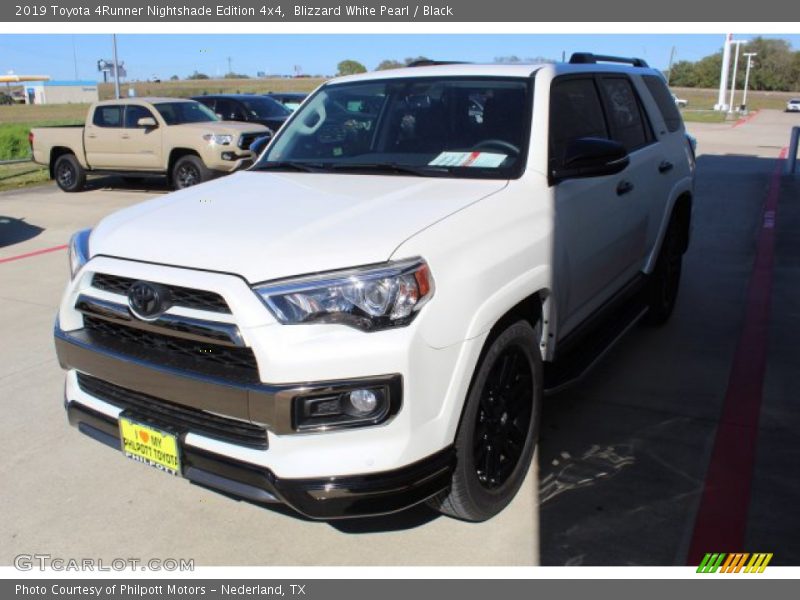 Blizzard White Pearl / Black 2019 Toyota 4Runner Nightshade Edition 4x4