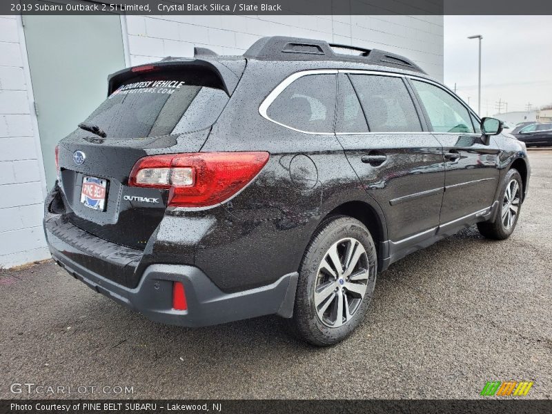 Crystal Black Silica / Slate Black 2019 Subaru Outback 2.5i Limited