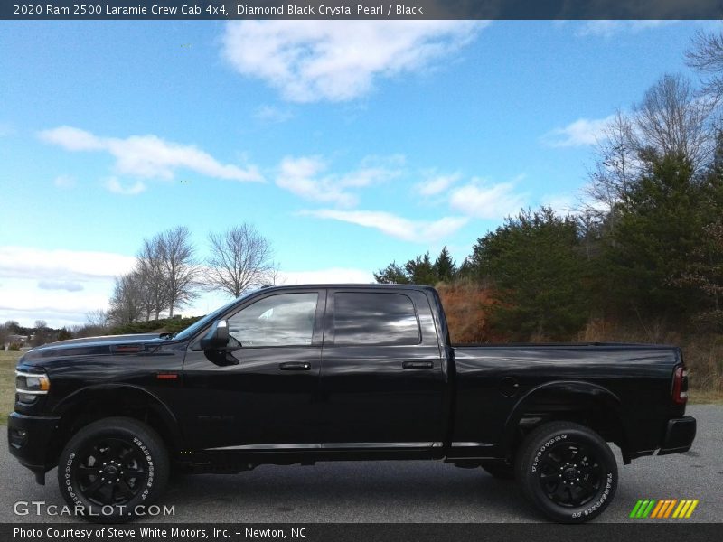 Diamond Black Crystal Pearl / Black 2020 Ram 2500 Laramie Crew Cab 4x4