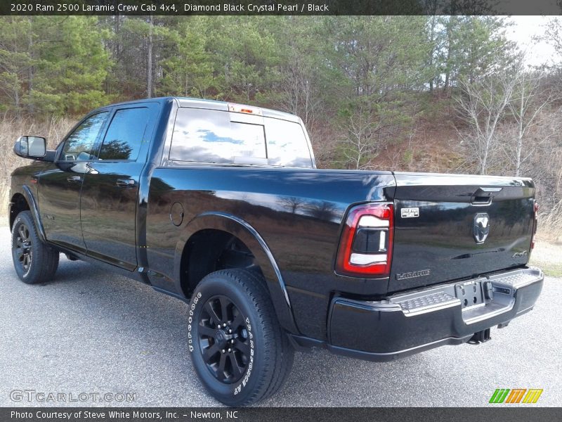 Diamond Black Crystal Pearl / Black 2020 Ram 2500 Laramie Crew Cab 4x4