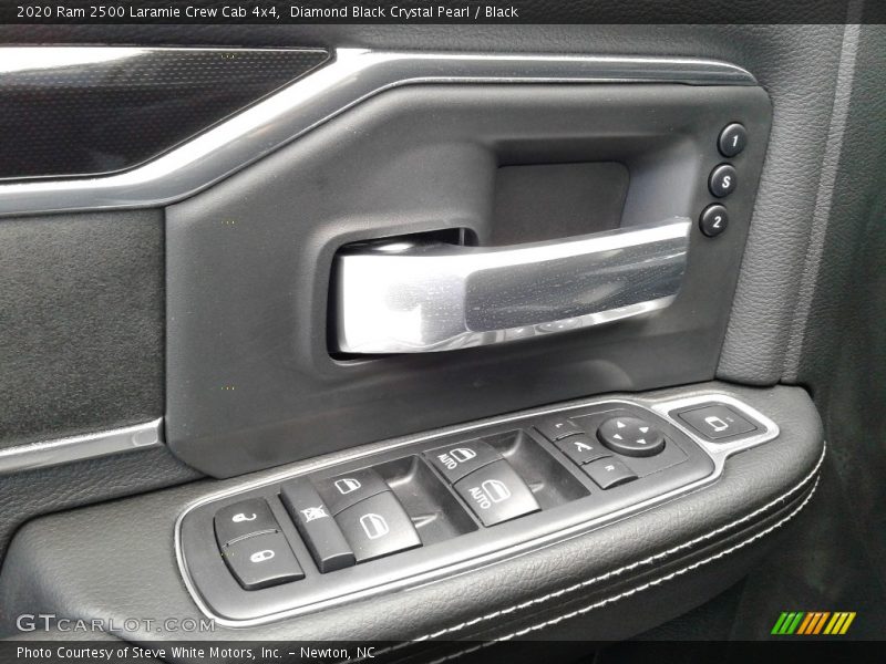 Controls of 2020 2500 Laramie Crew Cab 4x4