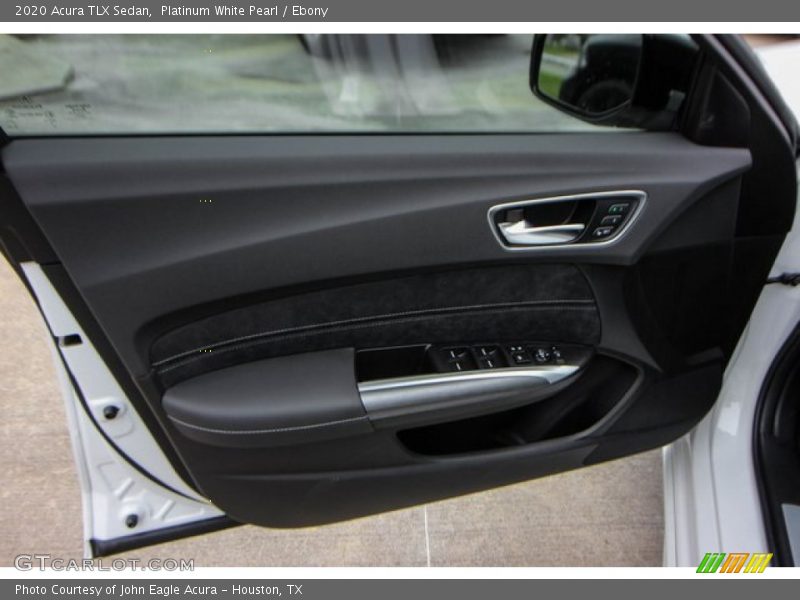 Platinum White Pearl / Ebony 2020 Acura TLX Sedan