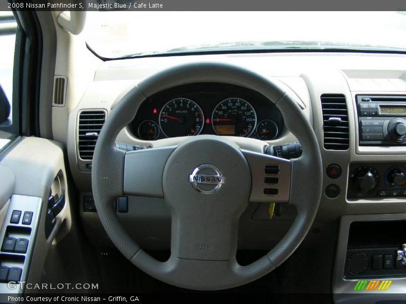 Majestic Blue / Cafe Latte 2008 Nissan Pathfinder S