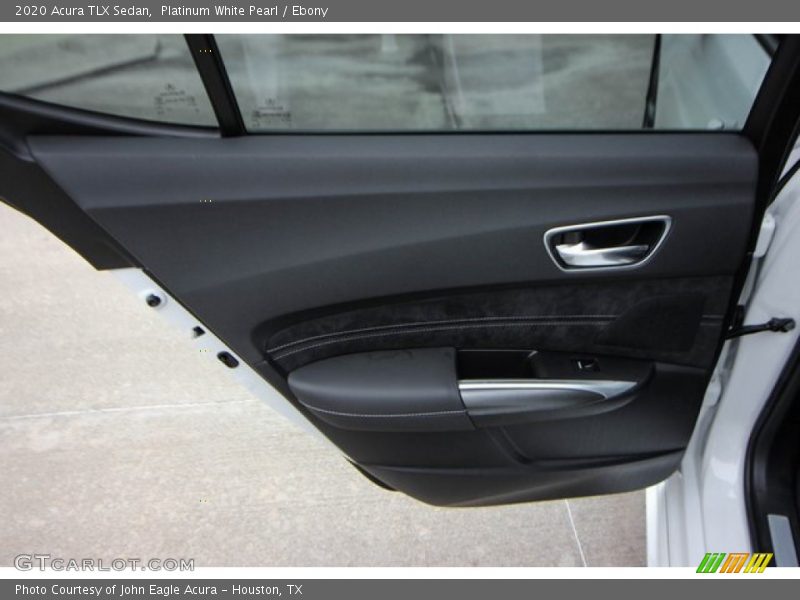 Platinum White Pearl / Ebony 2020 Acura TLX Sedan