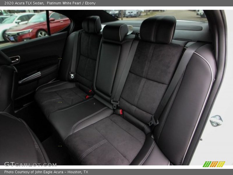 Platinum White Pearl / Ebony 2020 Acura TLX Sedan