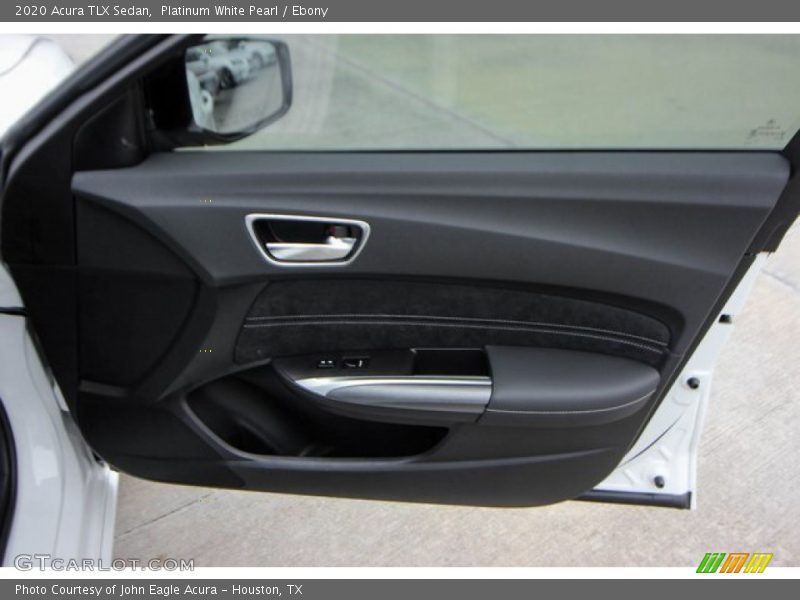 Platinum White Pearl / Ebony 2020 Acura TLX Sedan