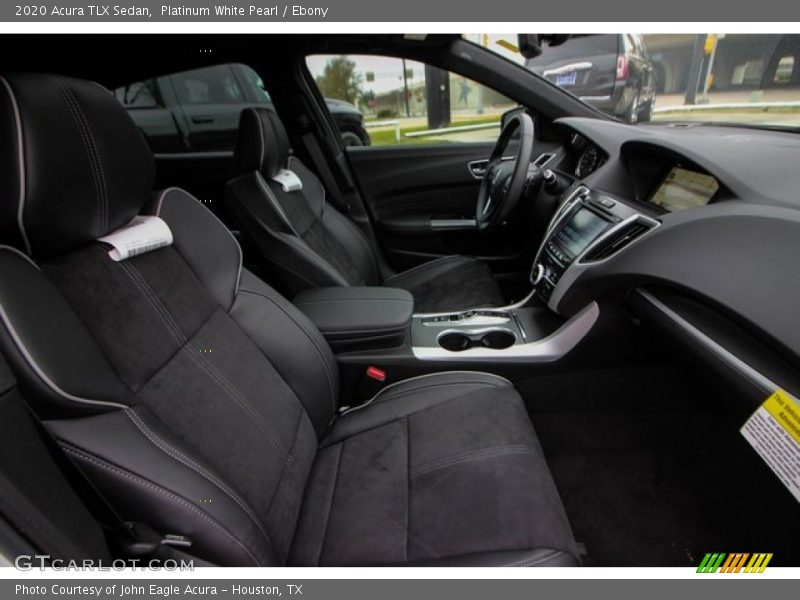 Platinum White Pearl / Ebony 2020 Acura TLX Sedan