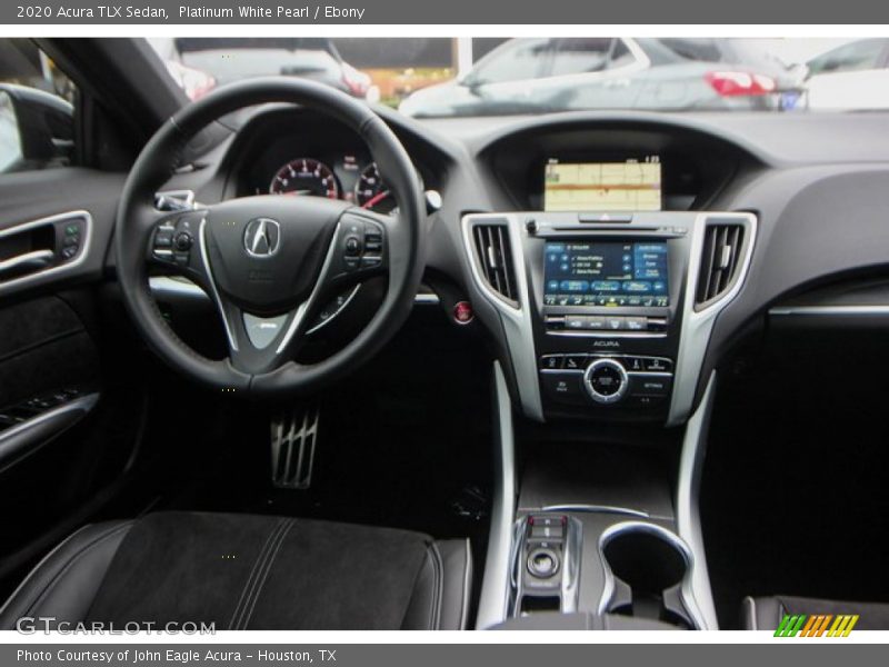 Platinum White Pearl / Ebony 2020 Acura TLX Sedan