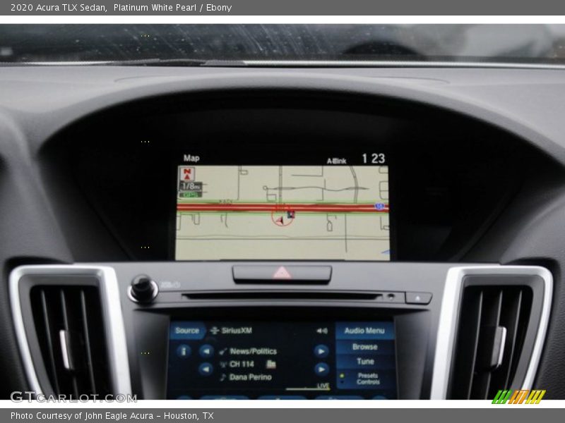 Platinum White Pearl / Ebony 2020 Acura TLX Sedan
