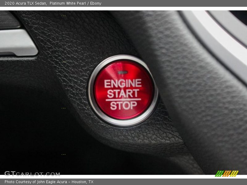 Platinum White Pearl / Ebony 2020 Acura TLX Sedan