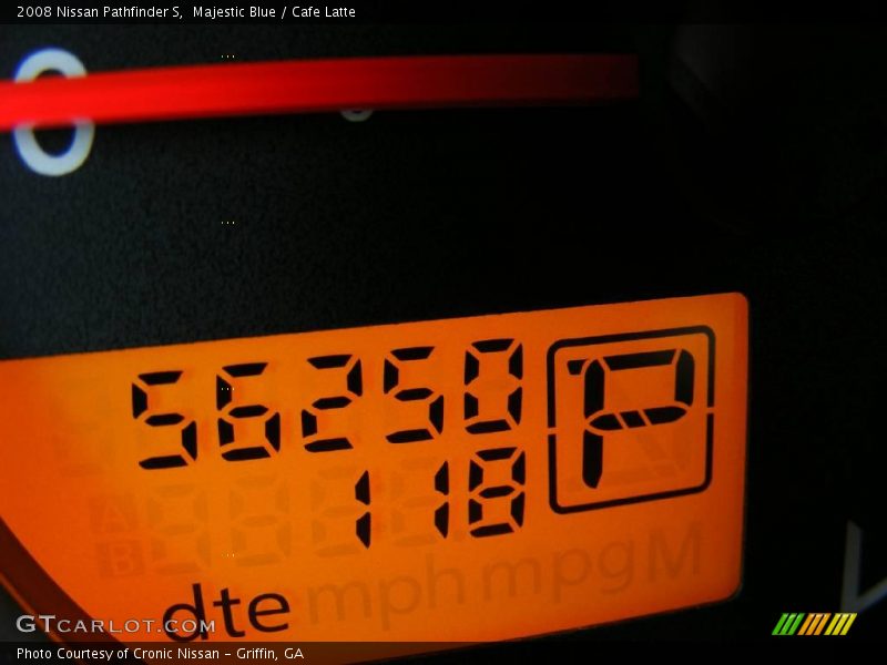 Majestic Blue / Cafe Latte 2008 Nissan Pathfinder S