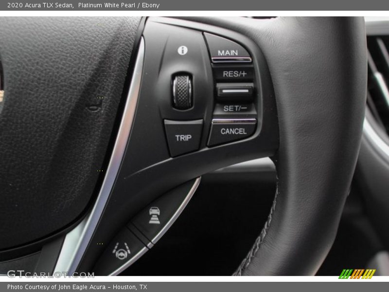 Platinum White Pearl / Ebony 2020 Acura TLX Sedan
