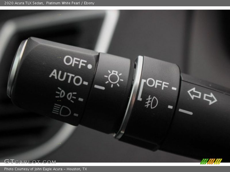 Platinum White Pearl / Ebony 2020 Acura TLX Sedan