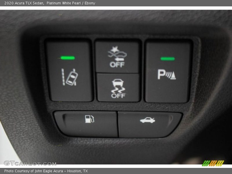 Platinum White Pearl / Ebony 2020 Acura TLX Sedan